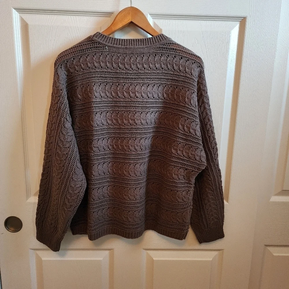 Cyrus Pullover Knit Sweater Large